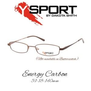 New Y-Sport by Dakota Smith Energy Carbon Prescription Eyeglass Frames